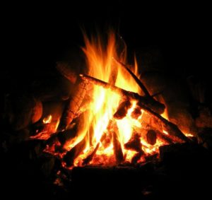 Scout Camp Campfire